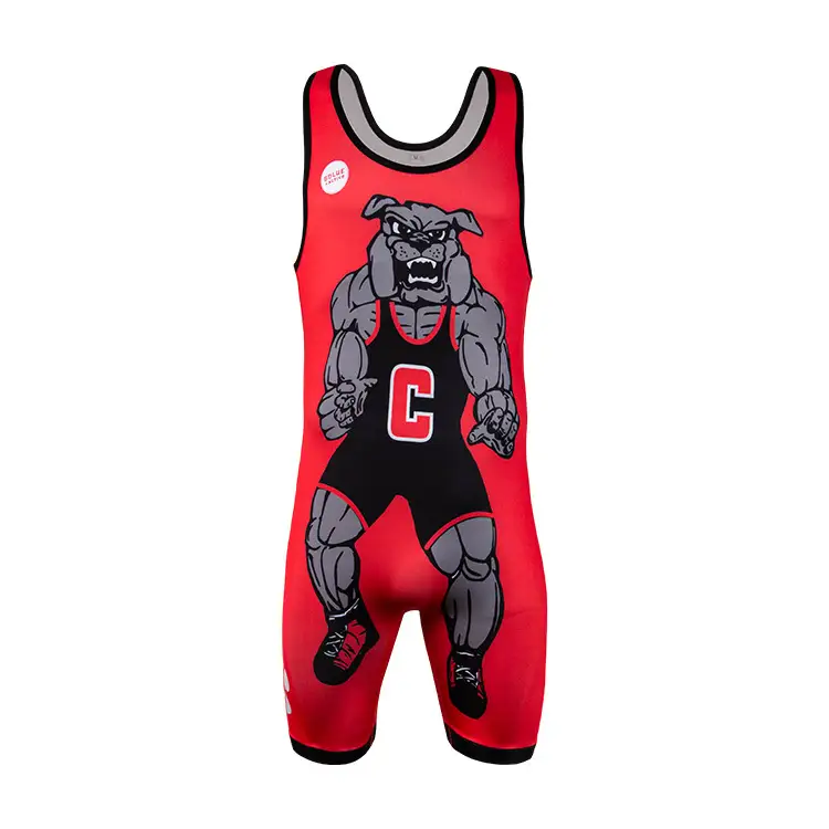 High Quality National 4 Way Stretch Wrestling Gear Premium Quality For Intense Training Wrestling Singlets 1