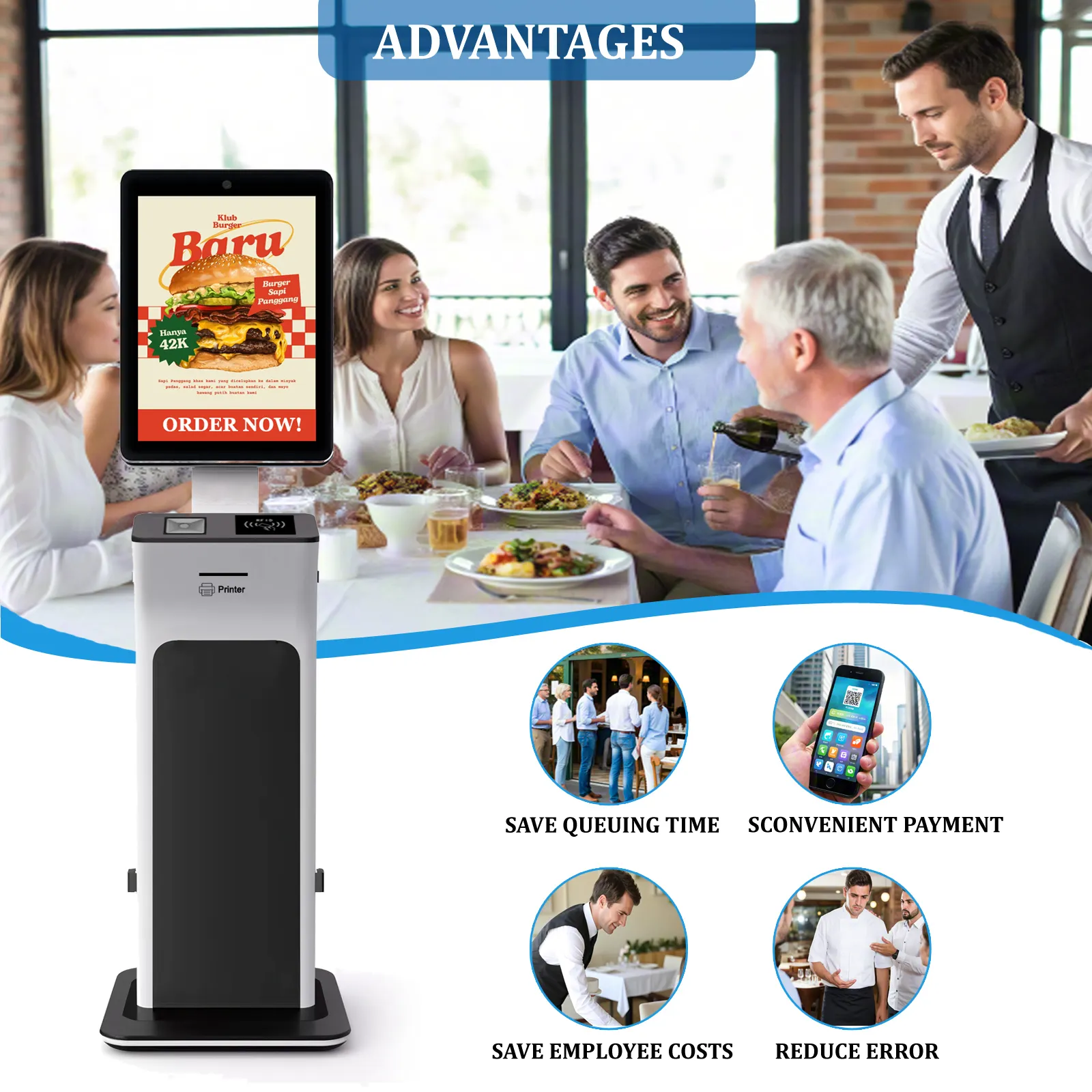 Parking Lot Payment Kiosk Shopping Malls by E-Star 3