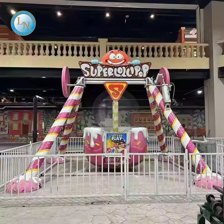 Pendulum Mini Dinosaurus untuk Anak - Luar Ruangan <000000> Wahana Taman Hiburan Dalam Ruangan 6