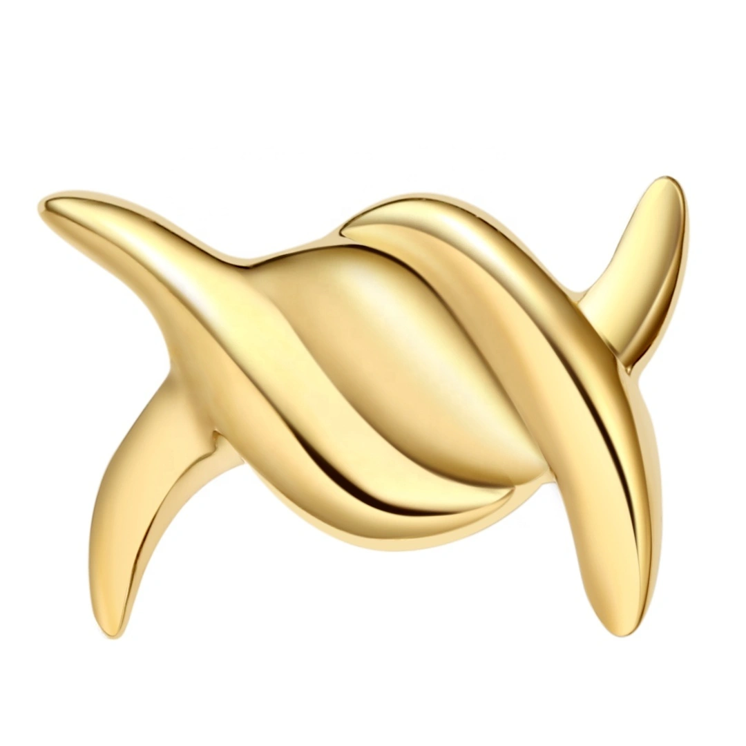 Eternal Metal 14k Solid Gold Threadless Ends With Candy Shaped Piercing Jewelry 1