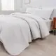 White Bedding for Home Geometricseries 3