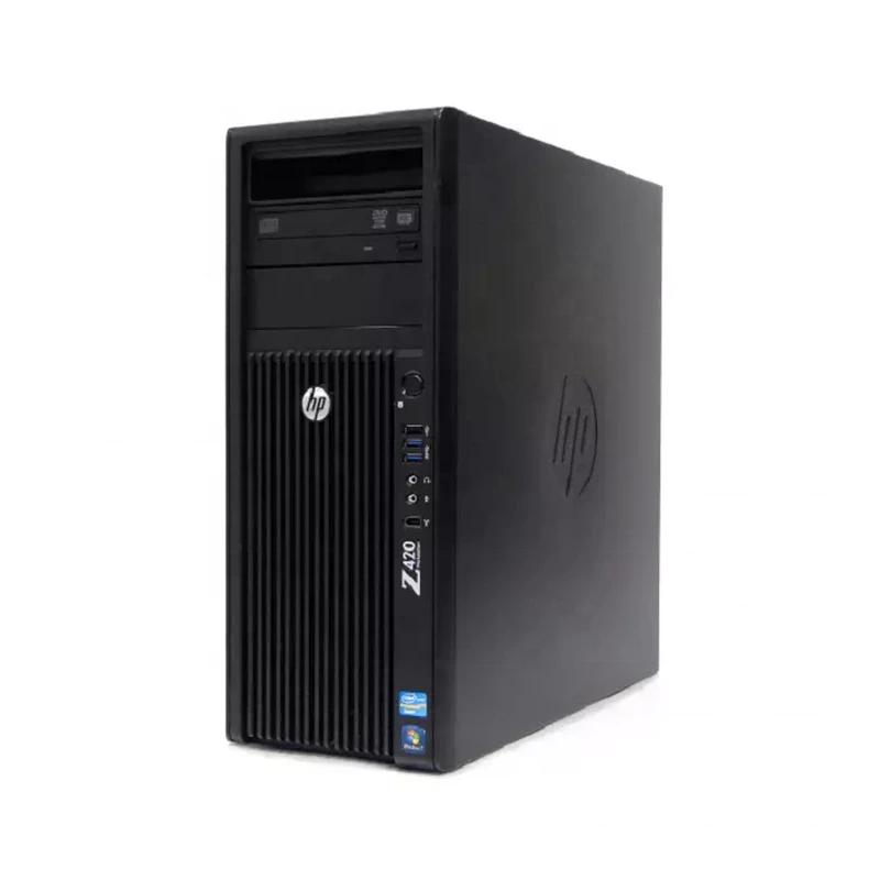 الأسهم والأصلية Intel Xeon E5 1607 Processor HPE Z420 Tower Worksation 1