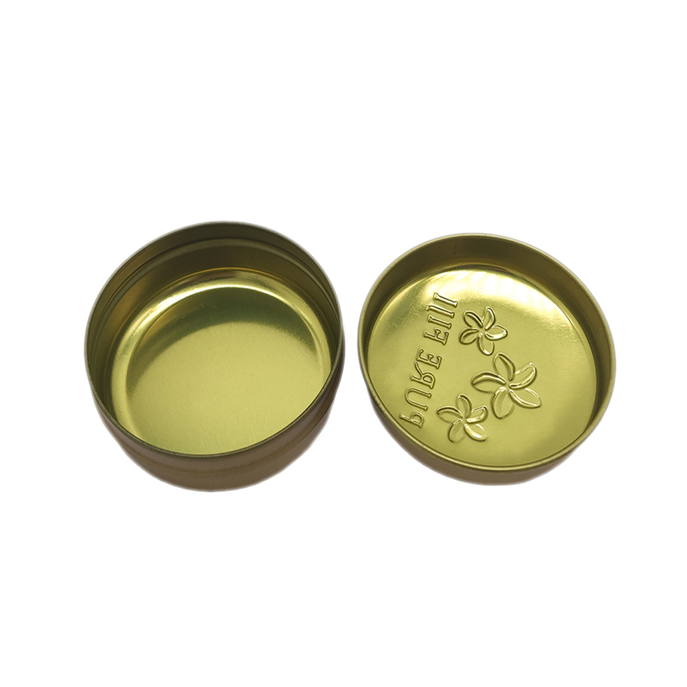 Caja de metal de bálsamo labial vacío al por mayor para cosméticos sólidos y regalos de dulces 6