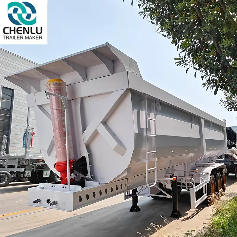 Safe to Use Tipper Semi Trailer From China 4
