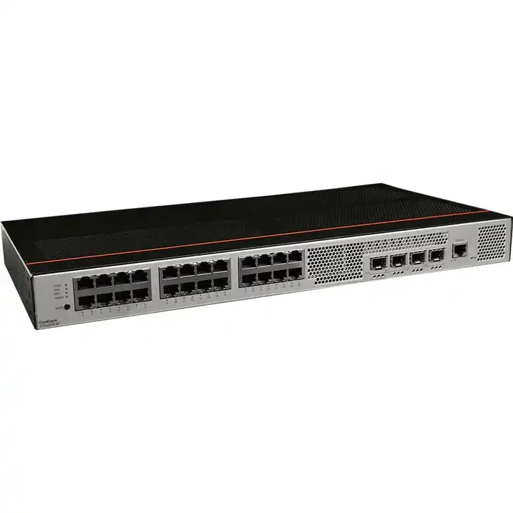 S5735-L24T4S-QA1 98011585 (24*10/100/1000BASE-T-T, 4*порты GE SFP, мощность переменного тока) Гигабитный переключатель POE 1