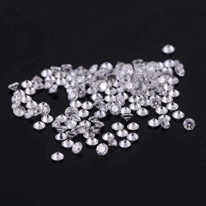 DEF Color VS Purity Well Polished 3mm Round Diamond Cut Hpht Lab Grown Cvd Diamond 1