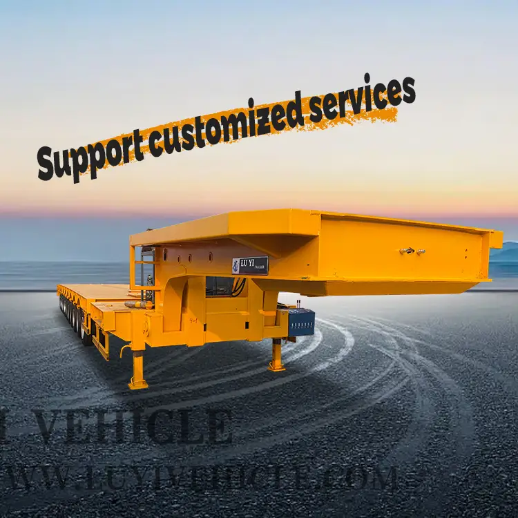 Rouc-remorage à bas prix 200T à 10 axes - transport lourd 1