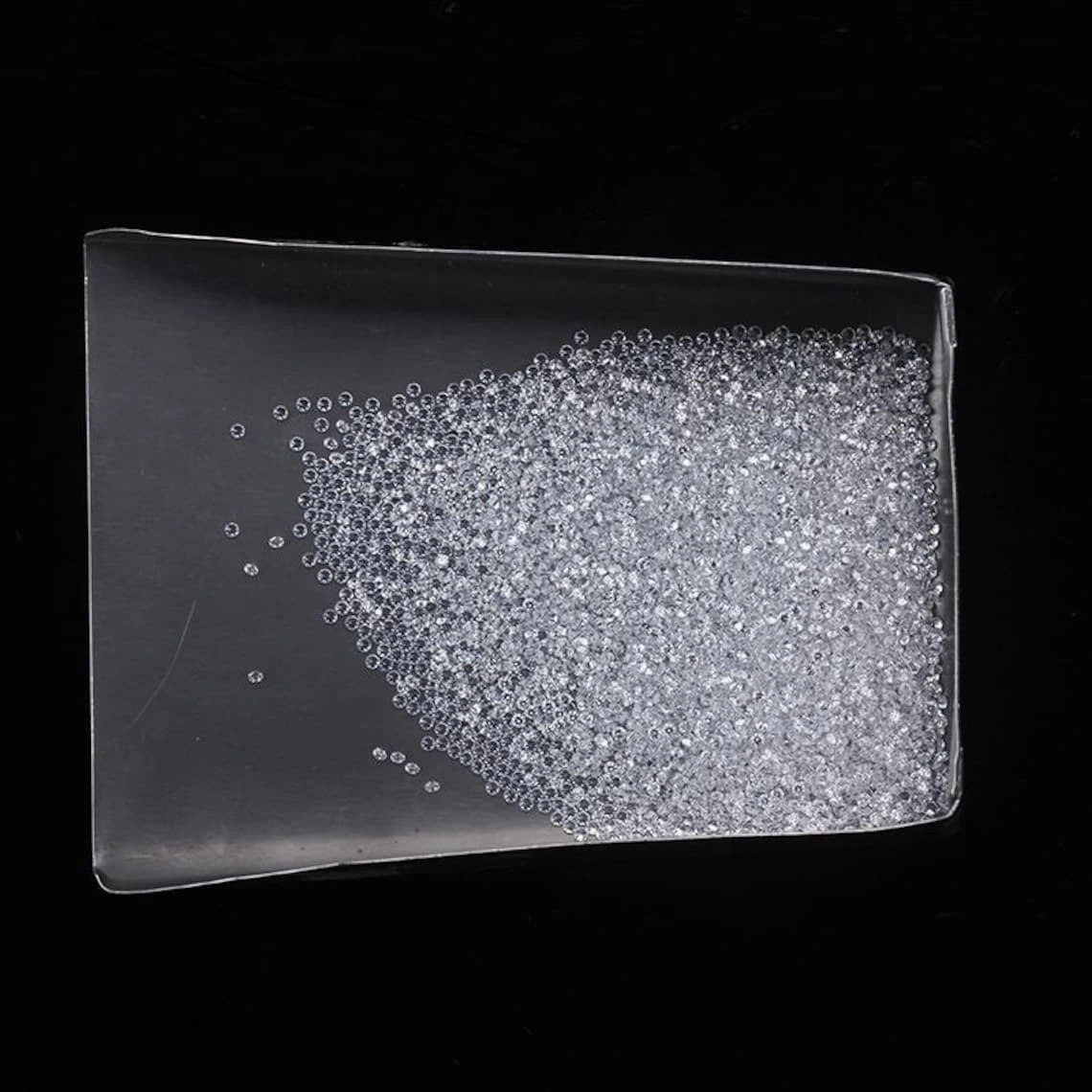 Bulk Sale Provence Jewelry Lab Grown Created Diamond Moissanite Diamond Wholesale 1.1mm Small Beads For Necklace 1