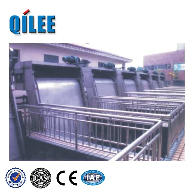 Manual Mechanical QLHP Rotary Toothed Bar Screen 800-3000mm 1