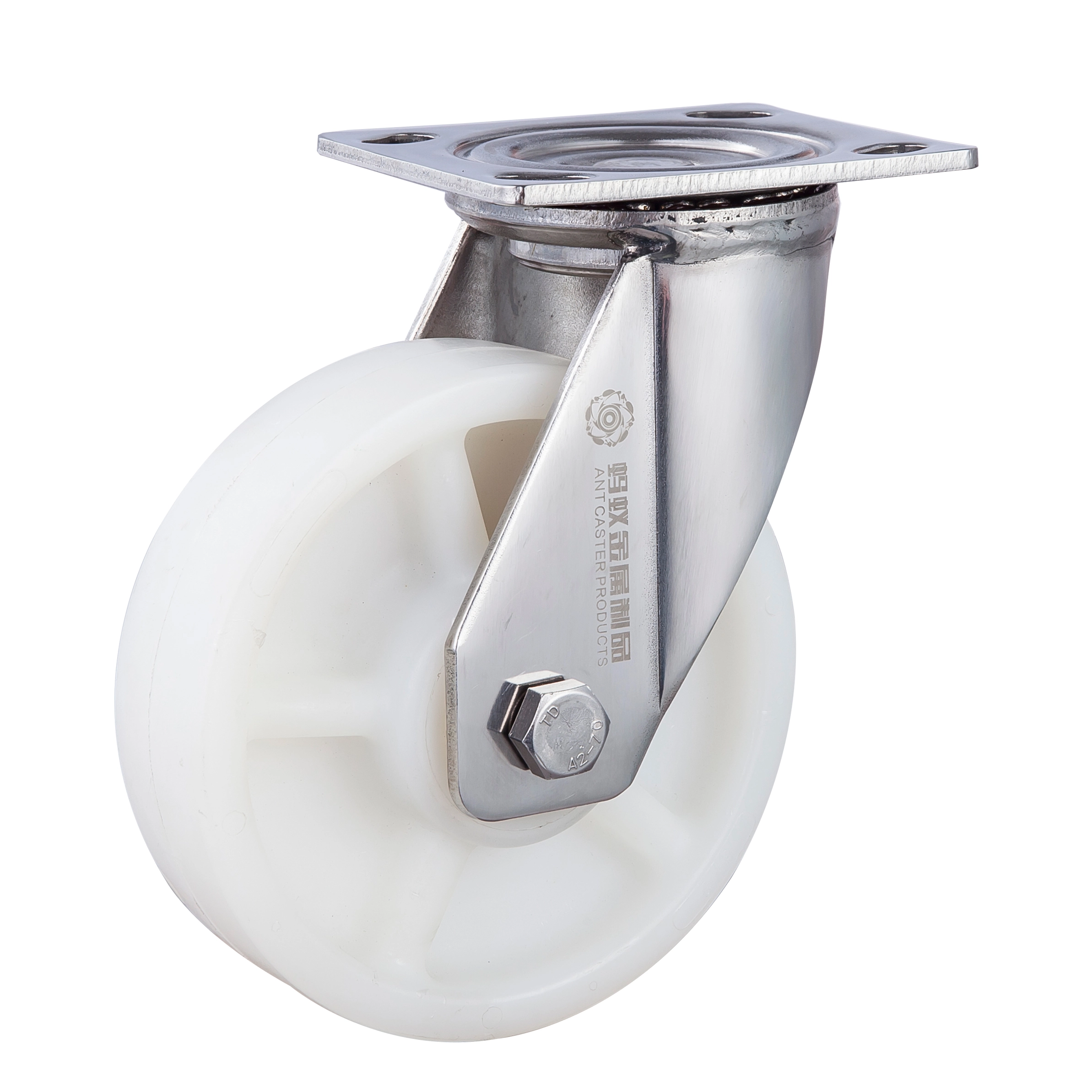 4 5 6 8 Inch Swivel Fixed Rigid Industrial Heavy Duty Caster Wheels With Brake 1