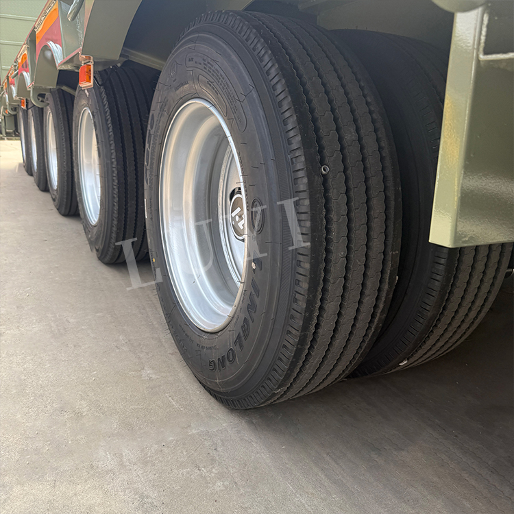 Precio de fábrica 3/4/5 Axiles Semi Trailer | Luyi 7