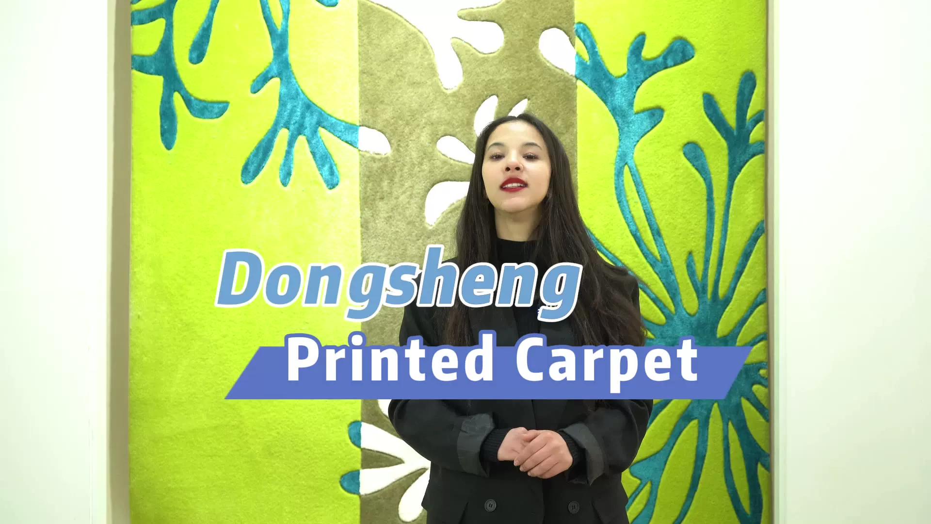 Customized High-Quality 3D Polyester Printed Area Carpet 1