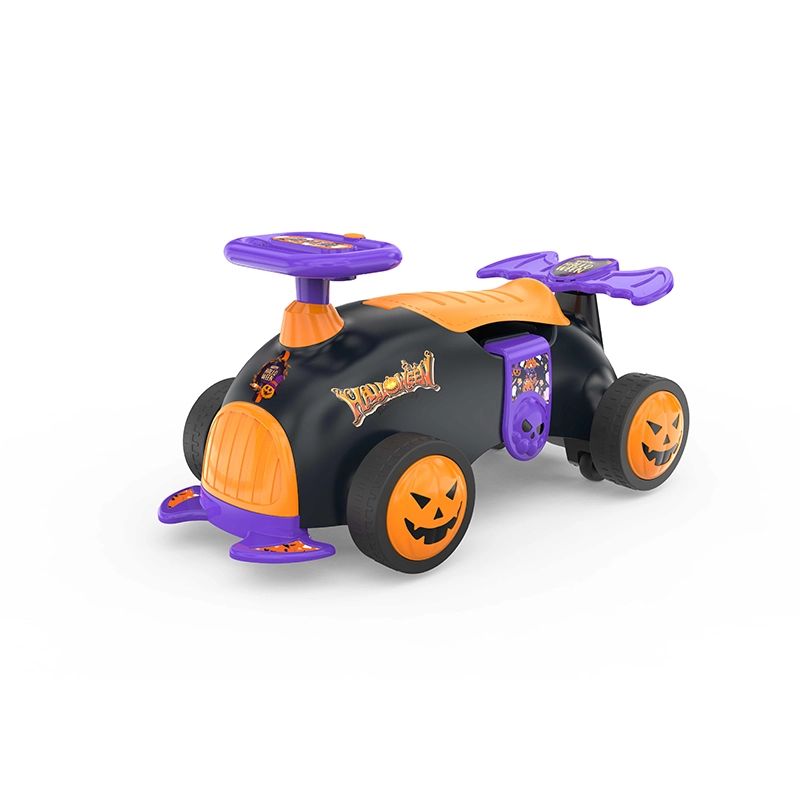 Tiktok 热销脚踏落地儿童玩具车，带 360° 旋转脚轮和音乐，培养独立性 1