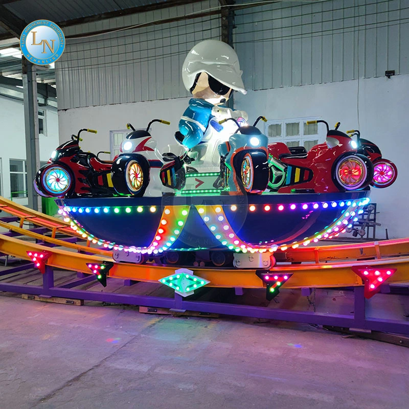 Outdoor Playground Flying Ufo Rides Amusement Park Equipment-flying Motorcycle On Sale 1