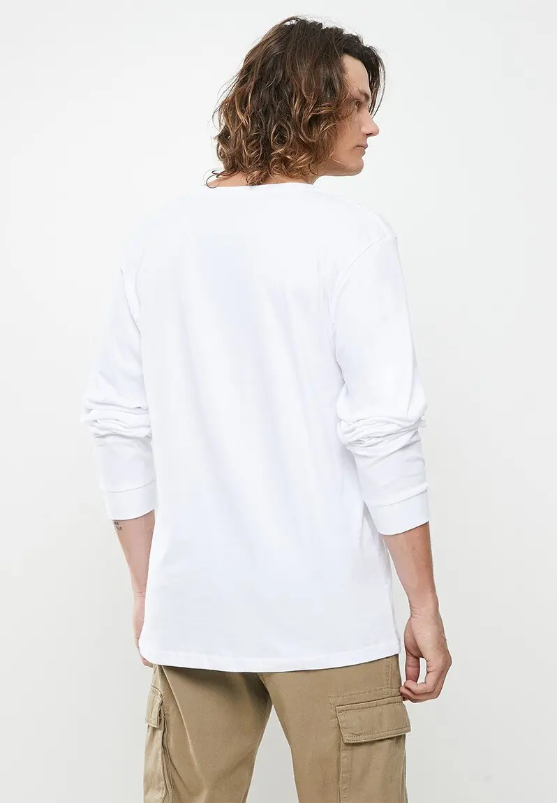 Black Long Sleeve Tee​ by UNIT-100 5
