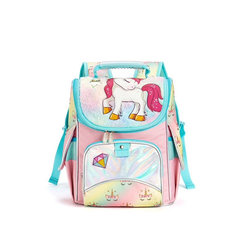 Custom Cute Cartoon Fancy Unicorn Kindergarten Kids School Bag bag factory  Backpack For Boys Girls 1