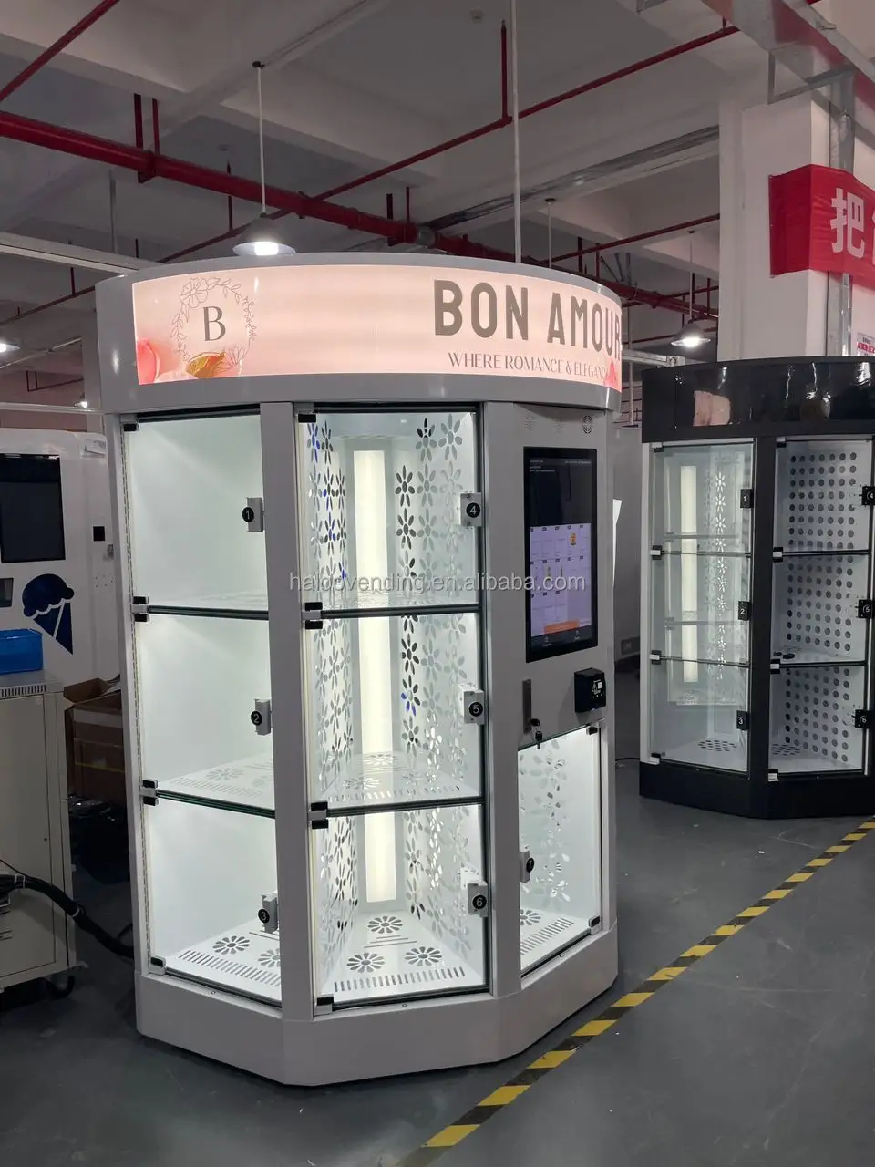Bouquet Vending Machine - for Shopping Malls - Haloo 7