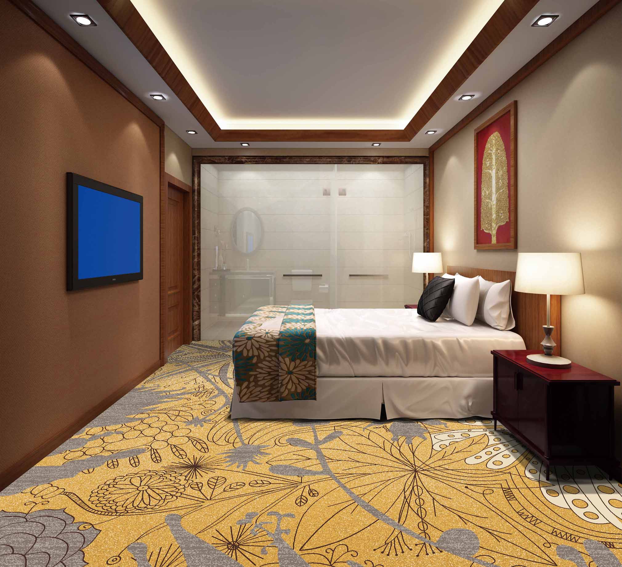 3D Printed Wall-to-Wall Carpets for Living & Bedroom Use 6