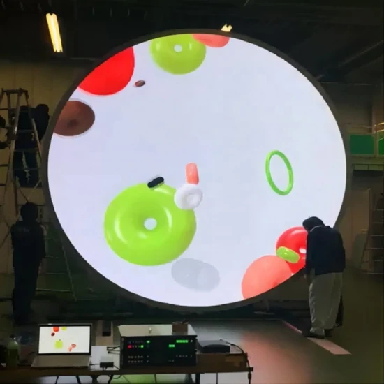 LED Round Circle Screen SMD2121 LED Display for Shop Logo & Advertising 1