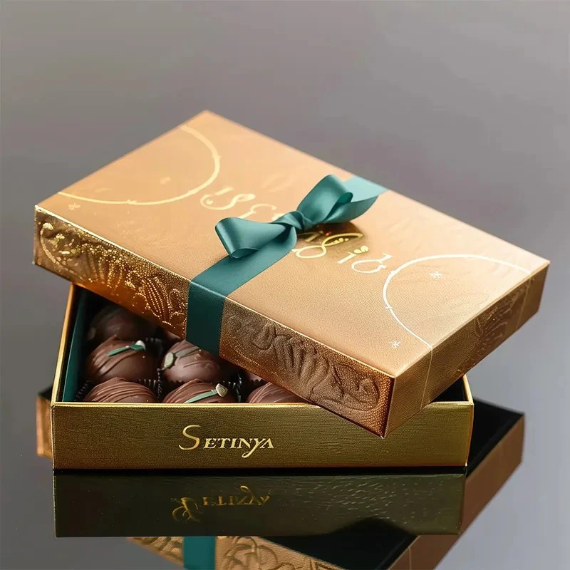 Luxury Happy Birthday Chocolates Balls Packaging Boxes Empty Cardboard Chocolate Gift Box 1
