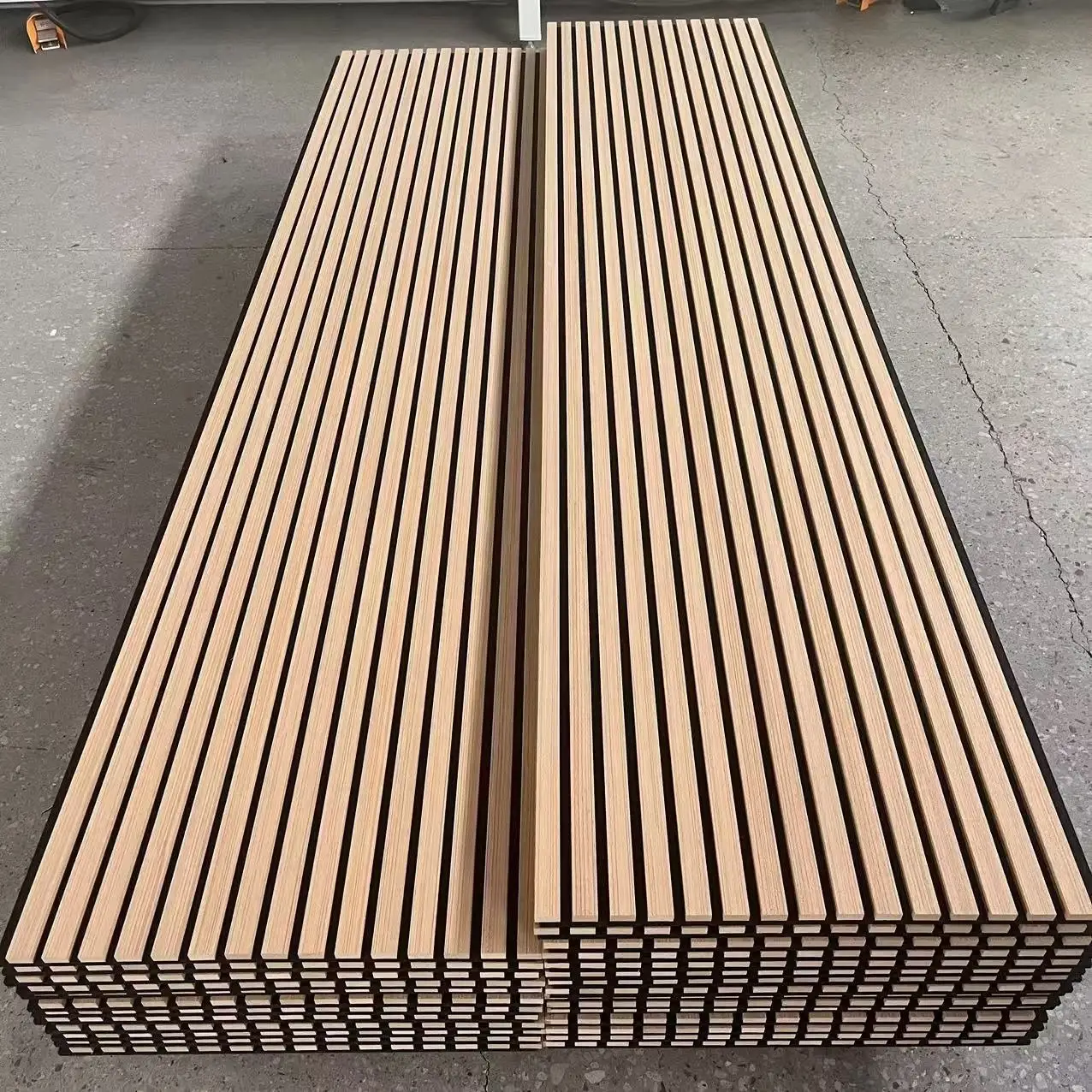 China Factory Acoustic MDF Slat Wood Wall Panel Customized Sound Absorbing Panels 1