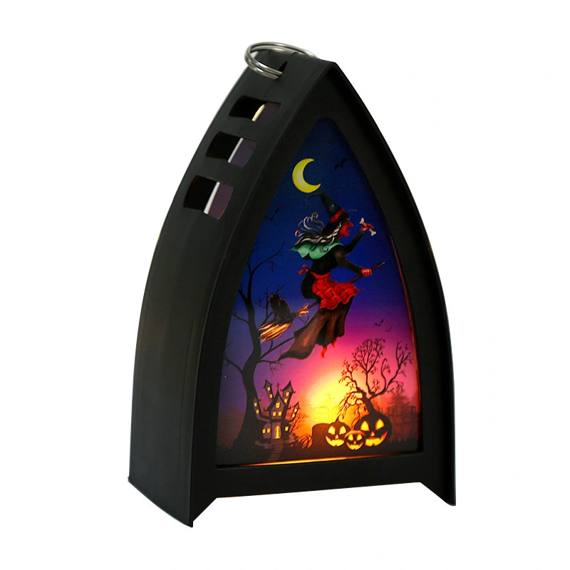 Halloween Witch LED Hand Lamp  GL-NW Spooky Glowing Toy for Kids Battery Powered Party Light Witchcraft Decor 1