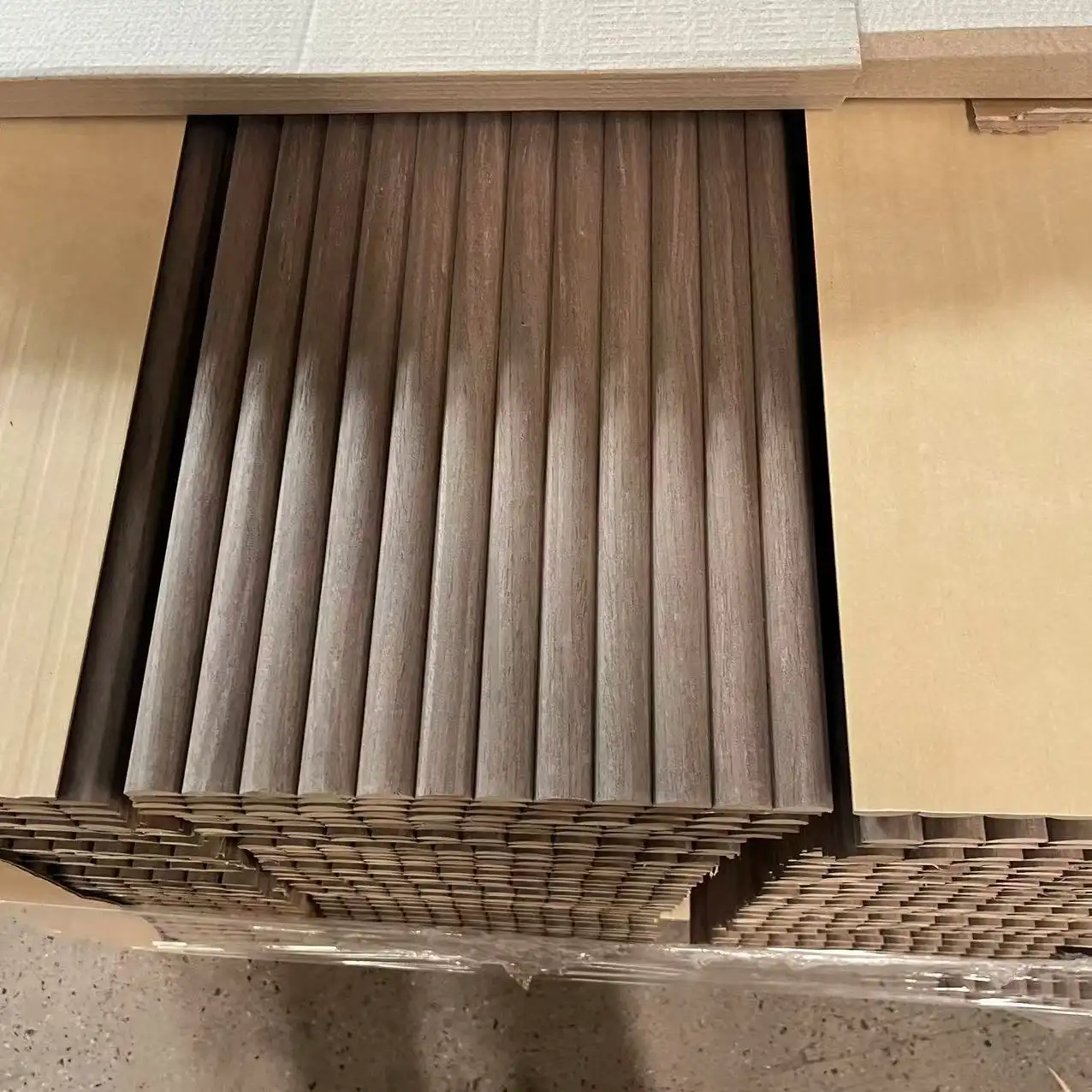 3D Curved Flexible Wood Acoustic Ceiling & Wall Fence Panel 2025 Model 1