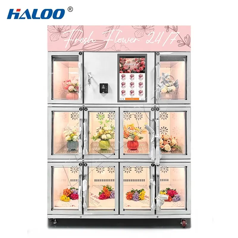 Floral Vending Machine Flower Vending Machine Wholesale - Haloo-1 3