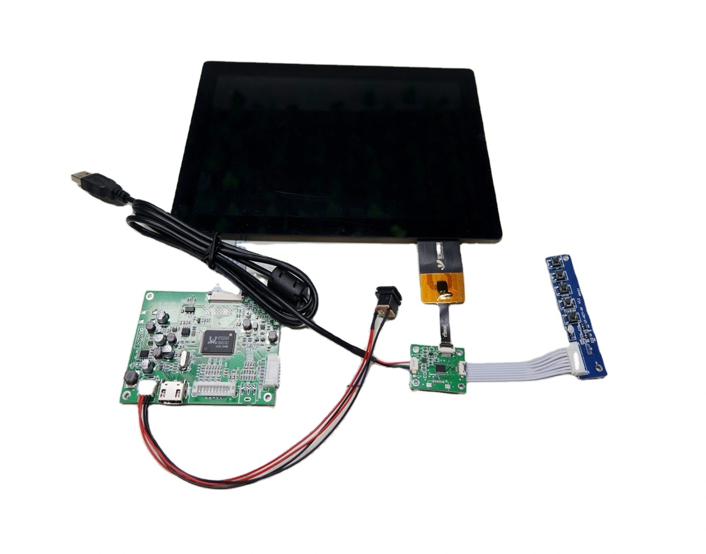 Customizable 10.1 Inch 1280x800 Lvds Lcd Display Capacitive Usb Pcap Touch Screen For Industrial/medical Fields 1