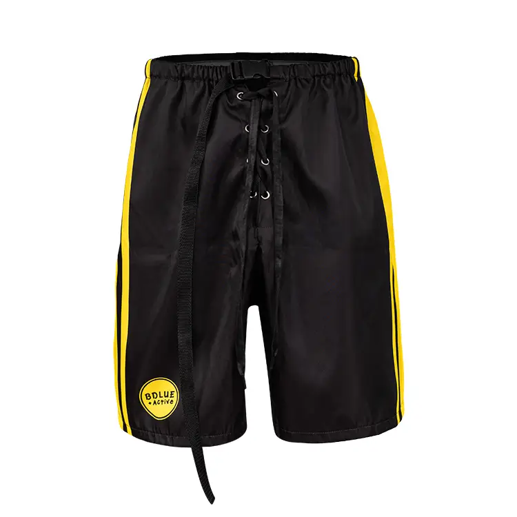 High Quality Ice Hockey Wear Custom Sublimation Youth Shorts Sports Wear New Style Training Ice Hockey Shorts For Men 1