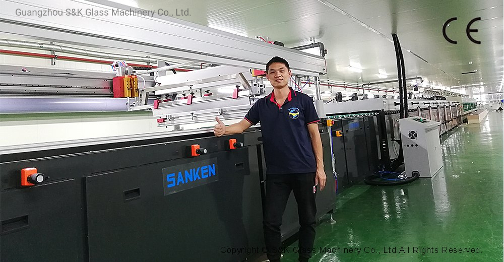 High Precision Tempered Glass Printing Machine for Cars 6