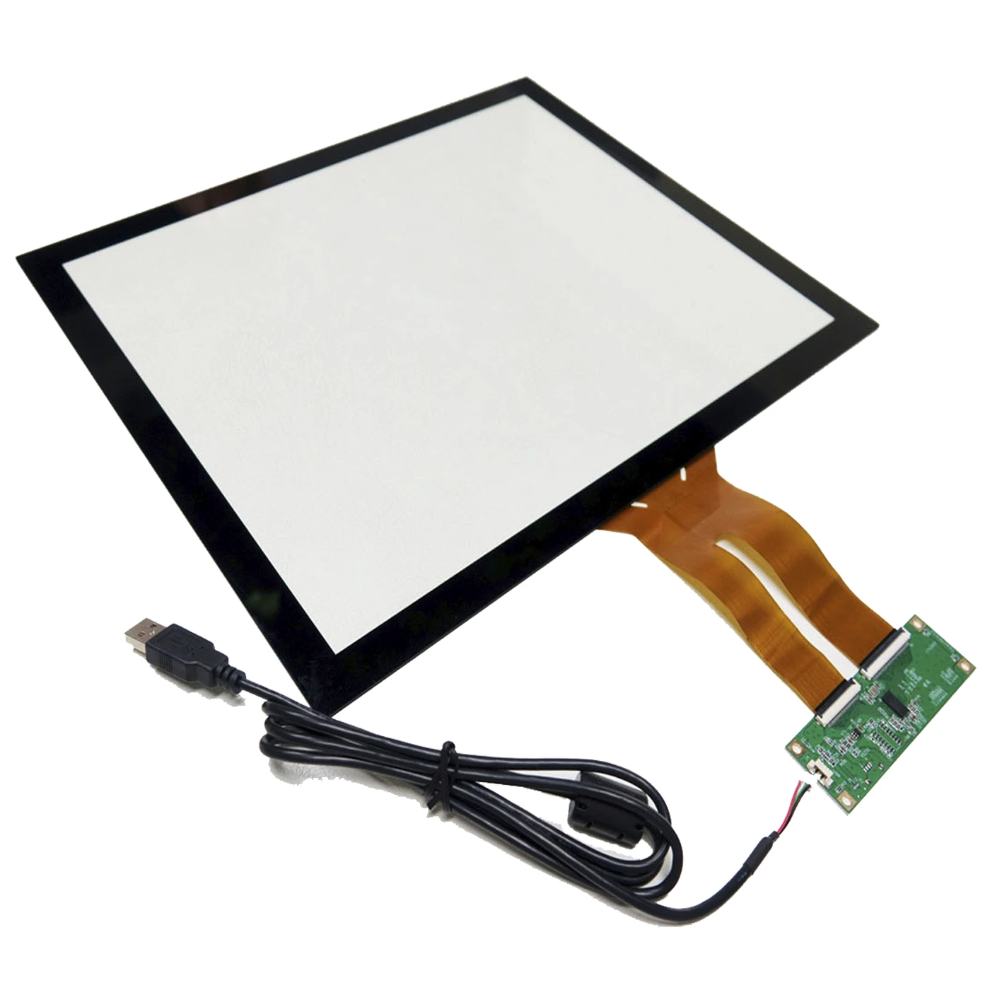 17 Inch Pcap Capacitive Touch Glass With Usb Controller Board 10-point New Product 1