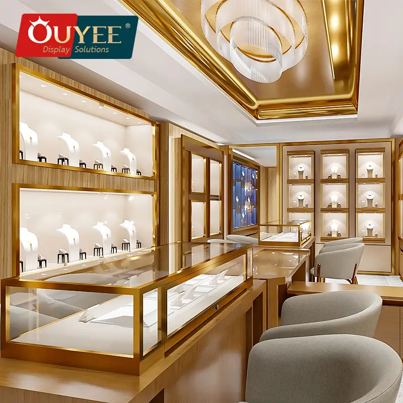 Présentoir de sol sur mesure pour montres, destiné au mobilier de magasin d'horlogerie. 1