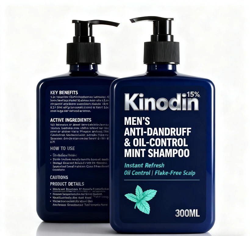 Private Label 300ml Organic 100% Natural Pure Rosemary Men's Anti-dandruff Oil-control Smoothing Mint Shampoo 1