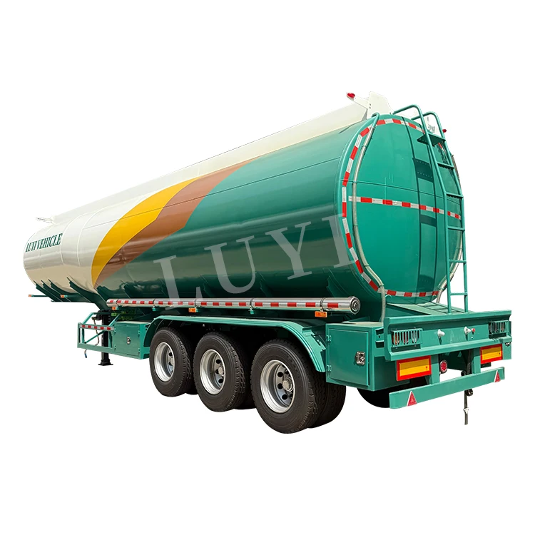3 Axle 3 Compartments Oil Tanker Semi Trailer 1