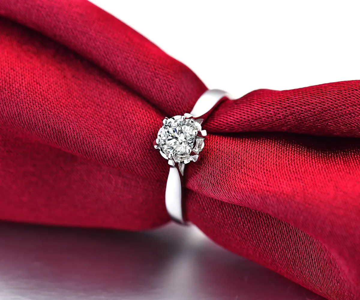 Emerald Cut Engagement Rings Lab Grown Lab Diamond Ring Wholesale - DKL Jewelry 2