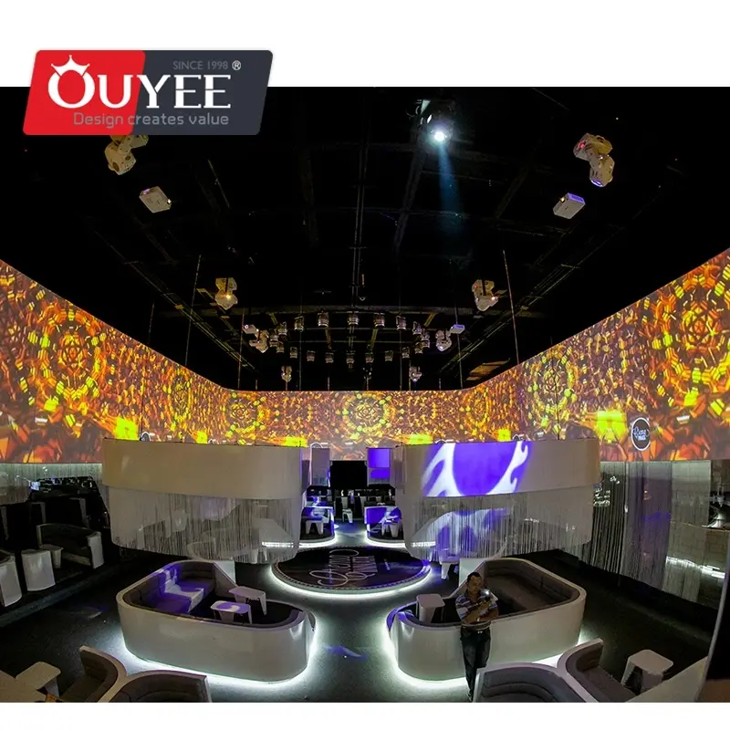 Table de comptoir de bar sur mesure pour boîtes de nuit, salles de spectacles et bars gays 1