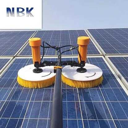 Cepillos de limpieza de doble uso, eléctricos y de CA, de litio y de uso general, para paneles solares. 1