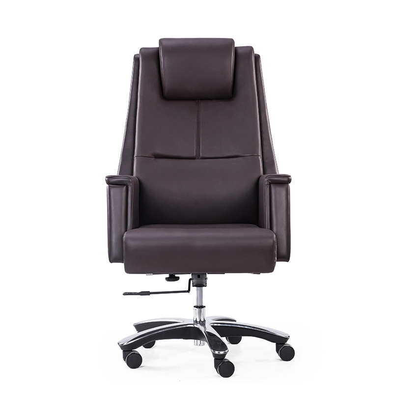 Luxury Boss Leather Ergonomic Massage Swivel Office Chair Modern Lift Design 1