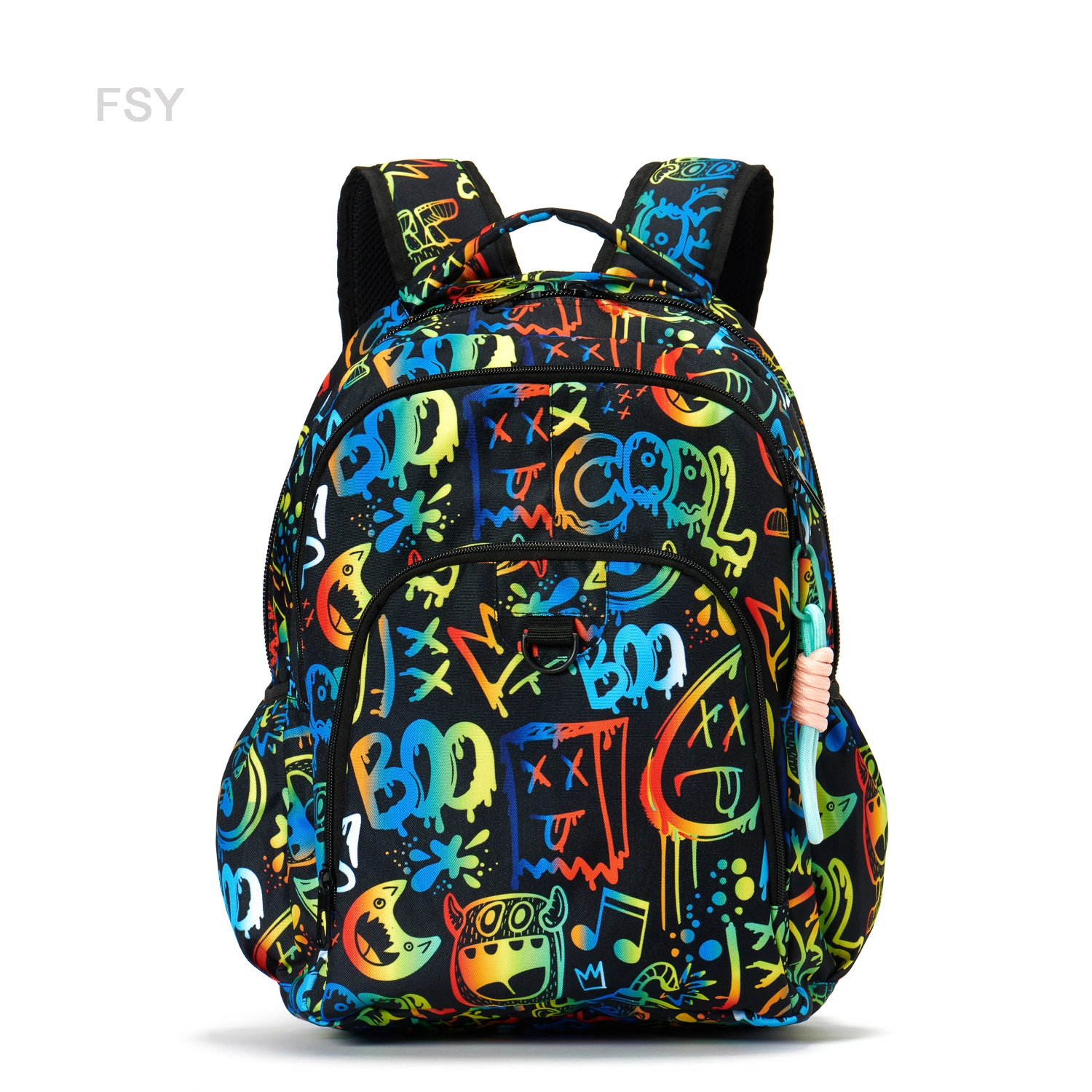 Hot Selling Wholesale Unisex College Student Bluey Backpack Good Quality Mc M Backpack Cheap School Rpet Backpack Youth 1