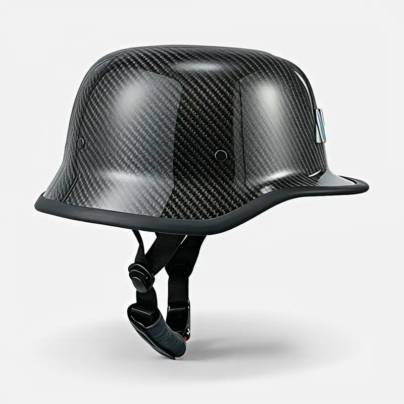 Open Face Carbon Fiber Motorcycle Helmets OF609 Customized Factory OEM for Motorcycles 1