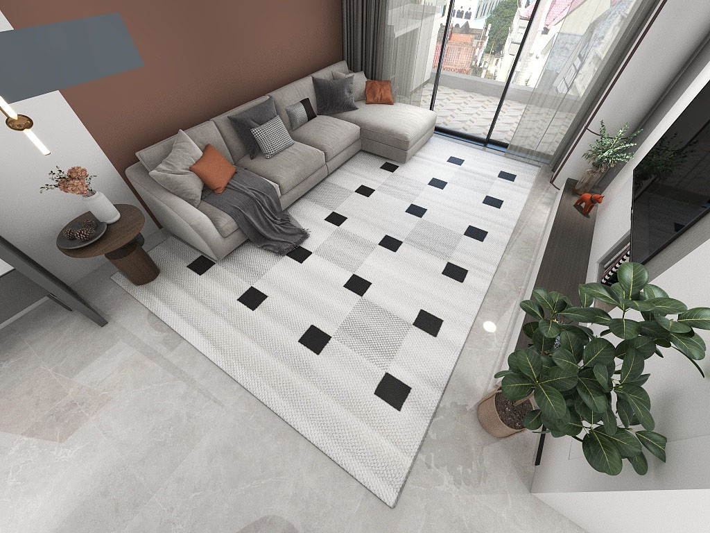 Tapis et moquettes Wilton lavables sur mesure pour salons 6