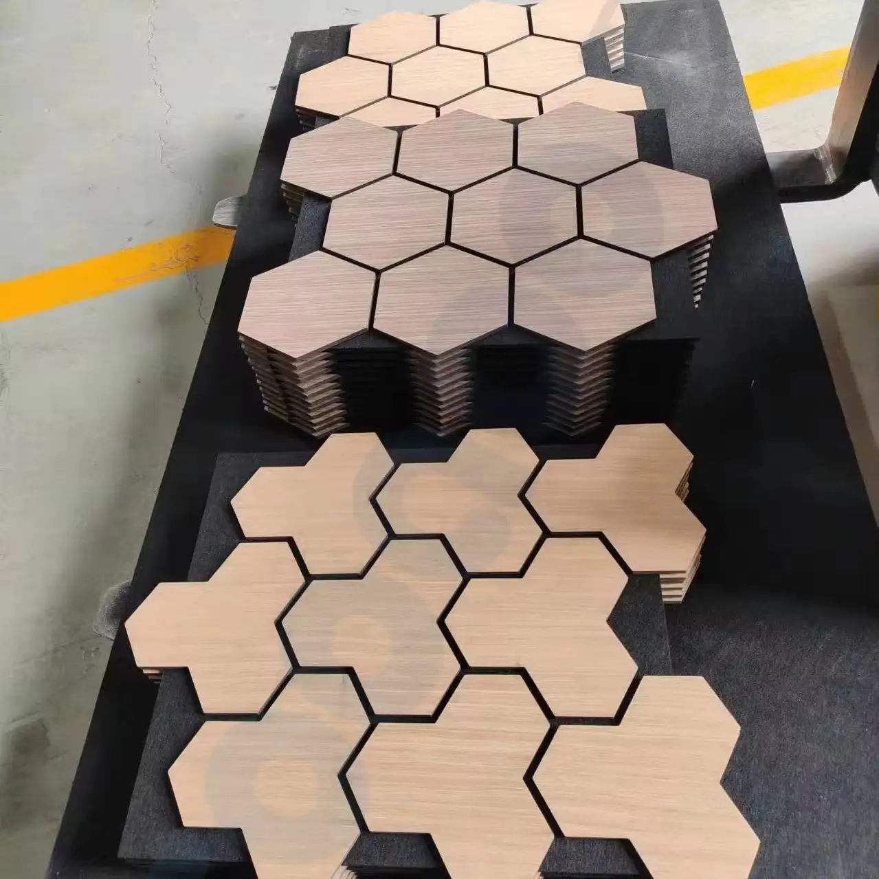 Soundproof Real Wood Veneer Acoustic Panels for Bedroom Wall Decoration 1