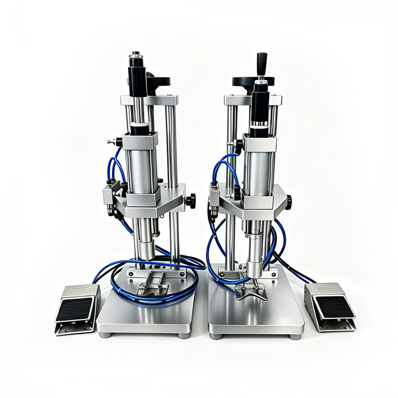 Pneumatische Pressmaschine für Flaschenverschlüsse, Flaschenkorkenverschließmaschine 4