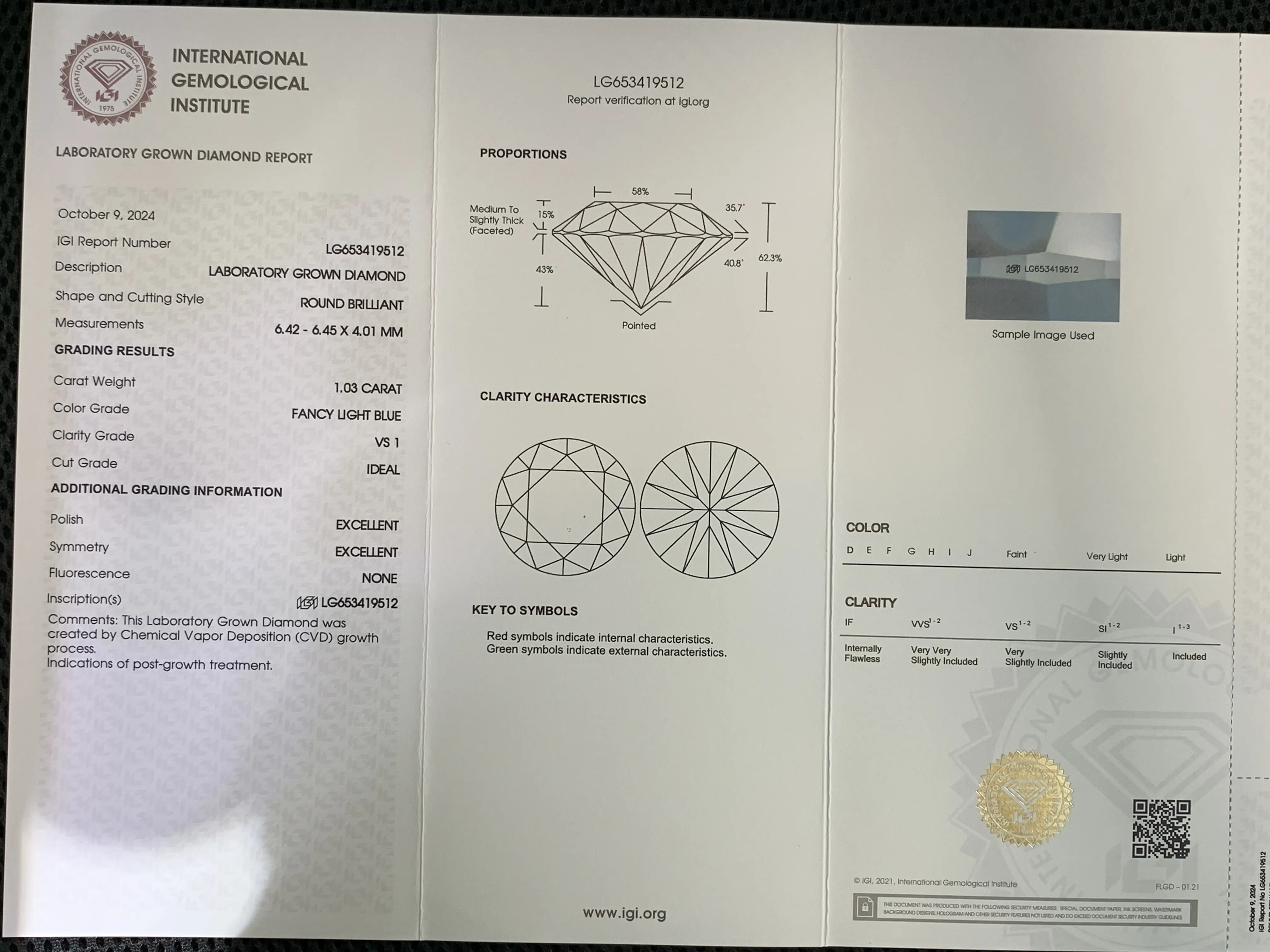 Lab Made Blue Diamonds Lab Grown Diamond Wholesale - DKL Jewelry 4