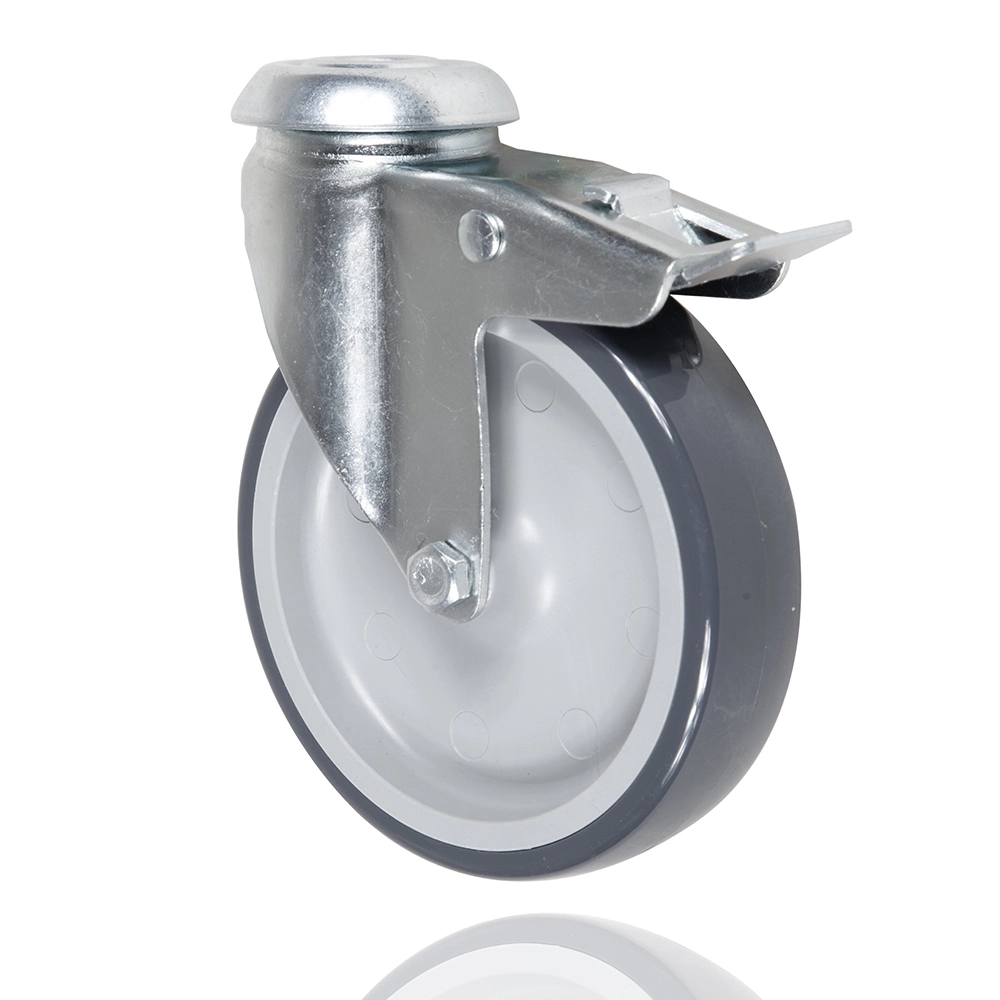 Hot Sale Uppf Wheel Mid Light Duty 2 Inch Plain Bearing Bolt Hole Casters For Trolley 1