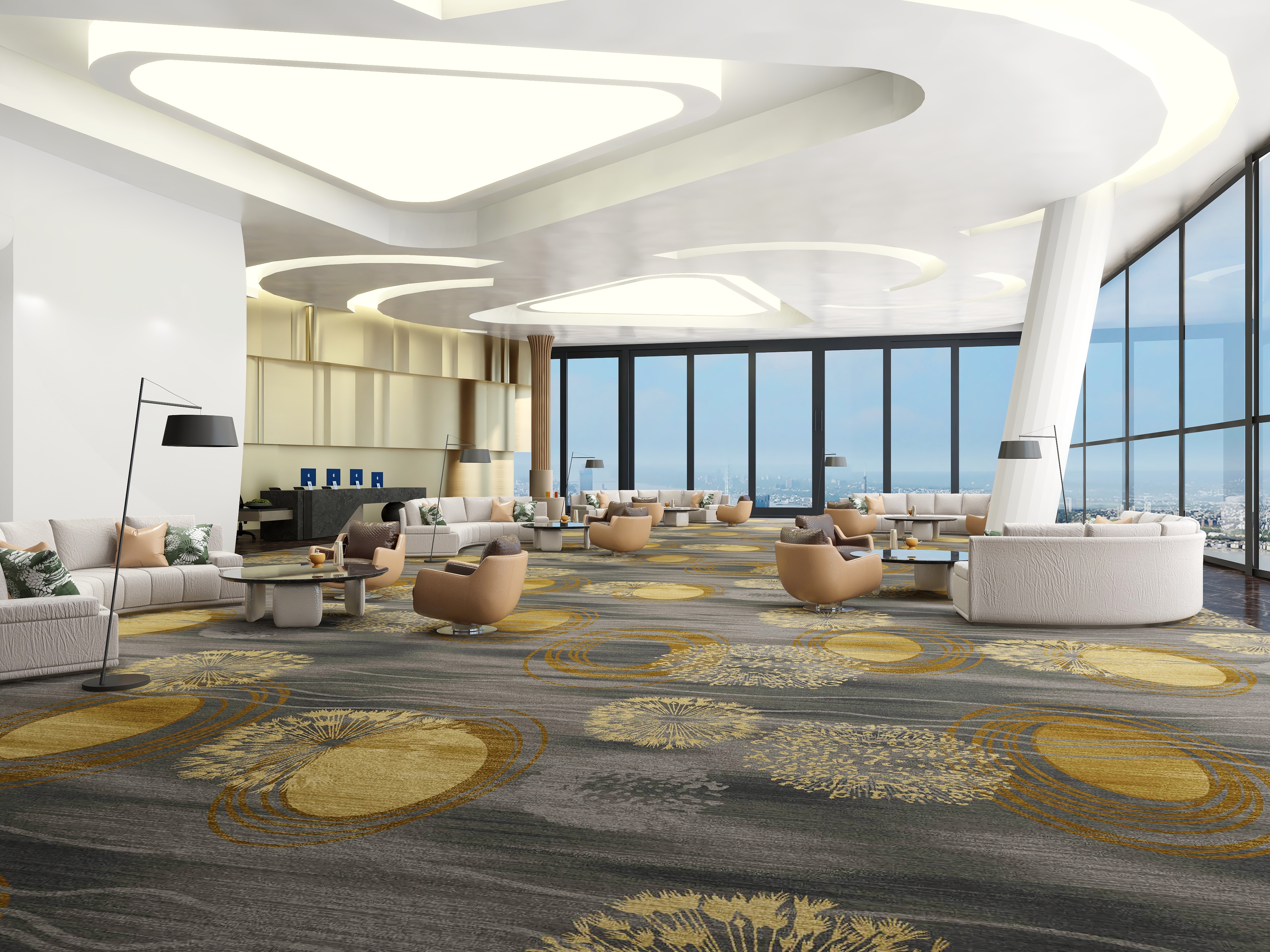 High-Quality Custom Carpet for Hotels and Restaurants 1