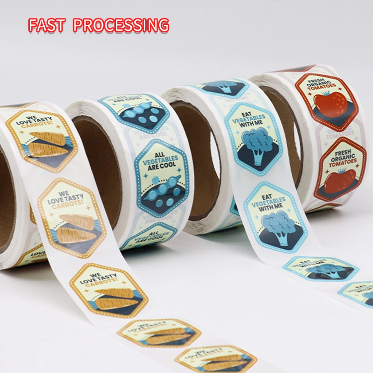 Custom Printed Aluminum Foil Self-Adhesive Sealing Labels 1