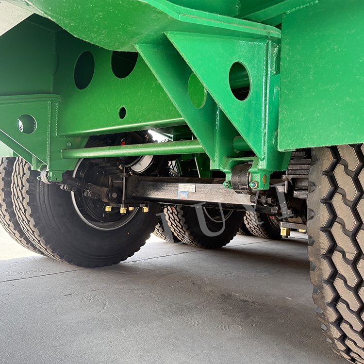 Semi-remorque de la plate-forme Low 60Ton 80ton 100ton | Luyi 7