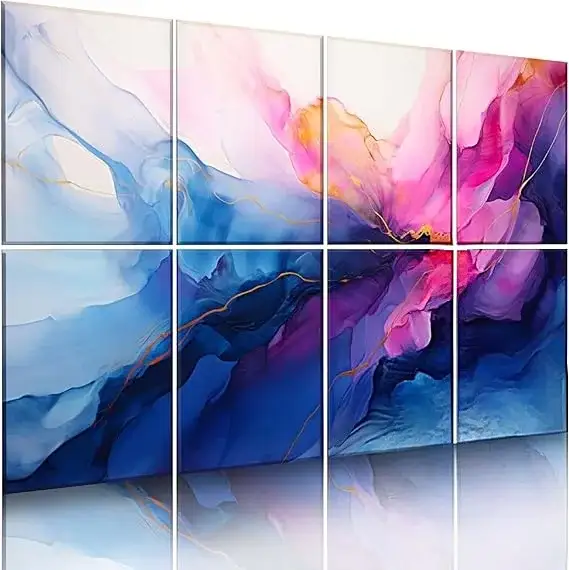 Samolepicí PET akustické stěnové panely, zvukotěsné polyesterové vláknité panely 1